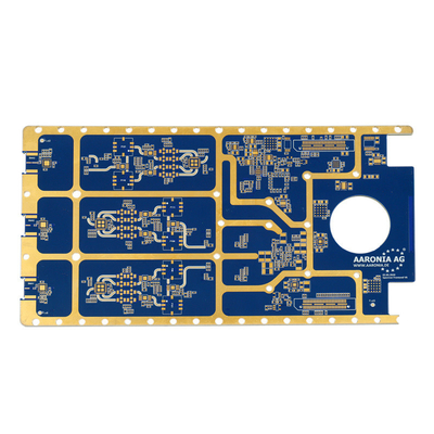 Höhe TG schnelles Drehung Kupfer-plattiertes Brett des PWB-Prototyp-Immersions-Gold2oz